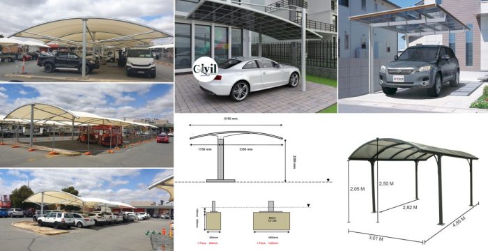 Desain lantai parkiran mobil rumah minimalis