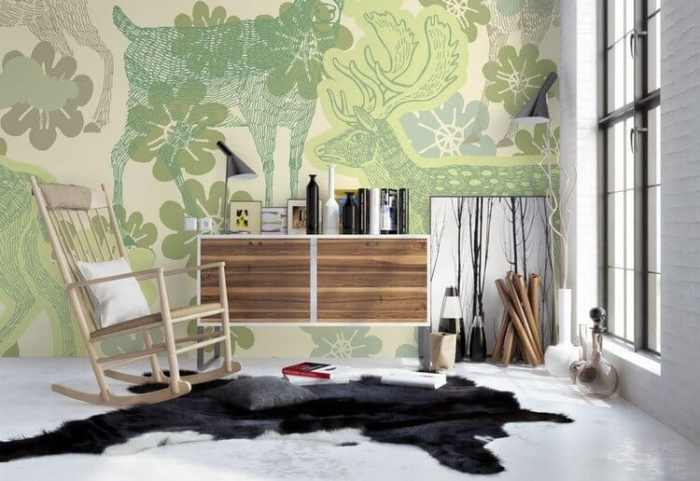 Wallpaper modern 2021 trends room living 2020